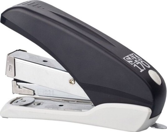 Sax Stiftemaskin Sax170 Stiftemaskin Stifter Opptil 40 Ark Frontlaster Enklere Stifting Svart