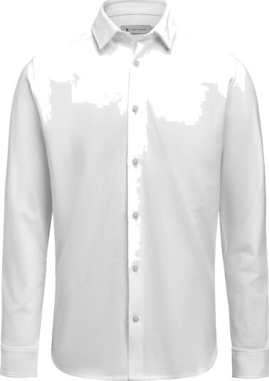 James Harvest Skjorte Upton Hvit 4XL