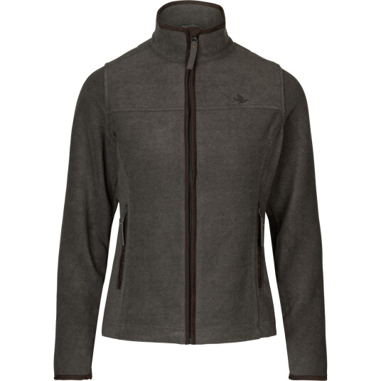 Seeland Women's Woodcock Ivy Fleece Jacket Dark Grey Melange L, Dark Grey Melange