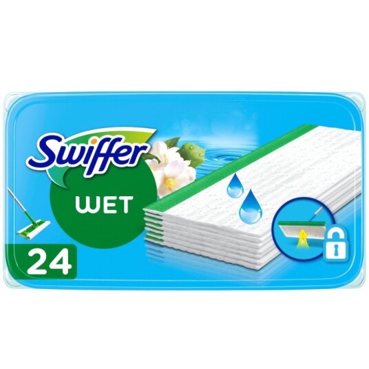 Swiffer Sweeper Fuktiga Golvtrasor 24st