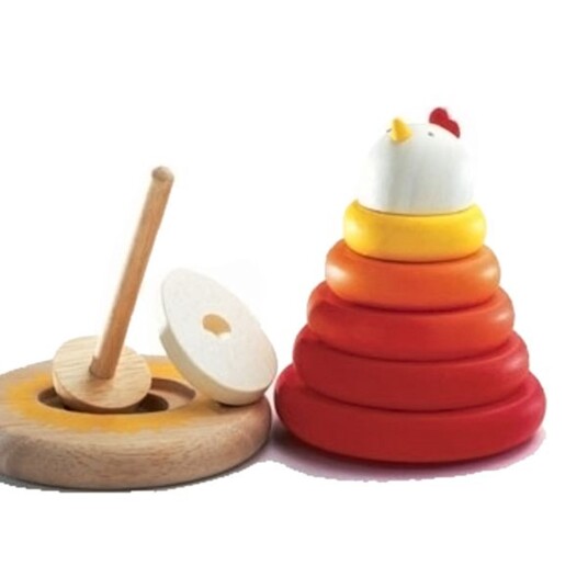 Djeco Stacking Game Mother Hen Djeco Stacking Game Mother Hen