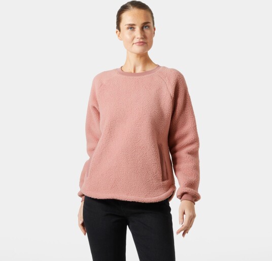 Helly Hansen Escape Børstet Fleecegenser Dame Rosa L