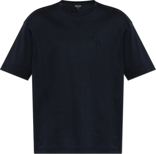 Giorgio Armani Herre Topper Blå XL, Giorgio Armani Herre Topper Blå XL,