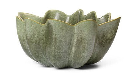 Ferm Living Nium skål Ø22 cm Dark Sage