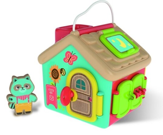 Clementoni Toy Educational Lock/Play Activity House