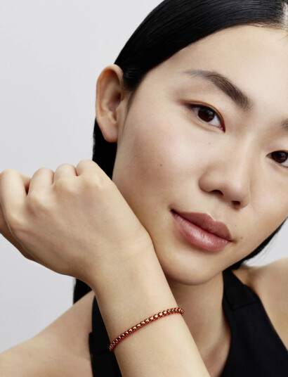Pandora Red Cord Snake Chain Bracelet Gold 20 CM Pandora Red Cord Snake Chain Bracelet Gold 20 CM
