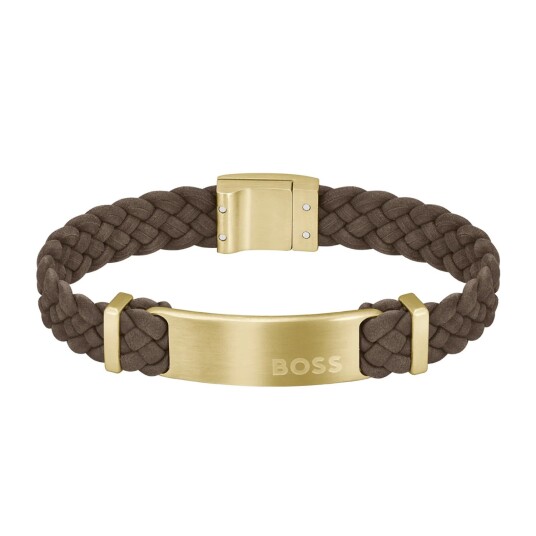 BOSS Dylan Armbånd Lær 1580607M - Herre BOSS Dylan Armbånd Lær 1580607M - Herre