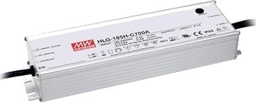 Mean Well Hlg 185H C700b 185 W Ip20 90   305 V 0,7 A 286 V 68 Mm