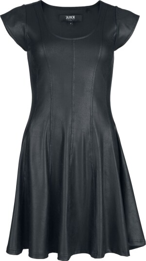 Black Premium by EMP Kort kjole Essential faux leather S til XXL Damer svart