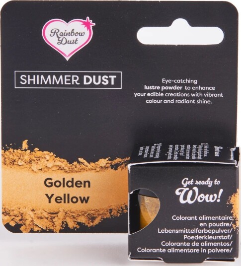 Shimmer Dust Lustrepulver i Gullfarge