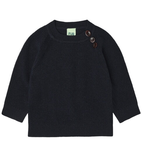 FUB Baby Raglan Sweater Navy 80 FUB Baby Raglan Sweater Navy 80