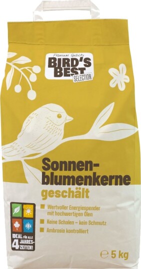 Bird'S Best Solsikkefrø Uten Skall 5 kg Bird'S Best Solsikkefrø Uten Skall 5 kg