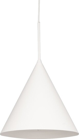Idre Takpendel  Diameter 30 Cm  Matt Hvit