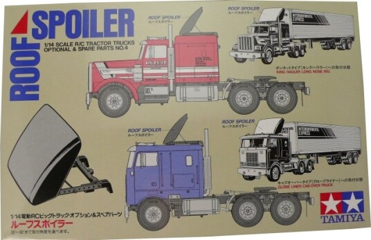 Tamiya 56504 1/14 Roof Spoiler Tractor Truck