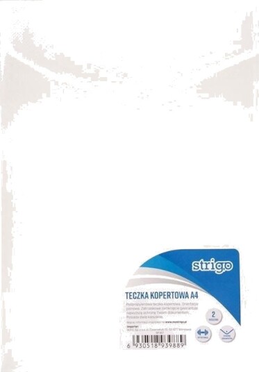 Strigo Konvoluttmappe A4 2 Gjennomsiktige Lommer 5 Stk. Strigo Konvoluttmappe A4 2 Gjennomsiktige Lommer 5 Stk.