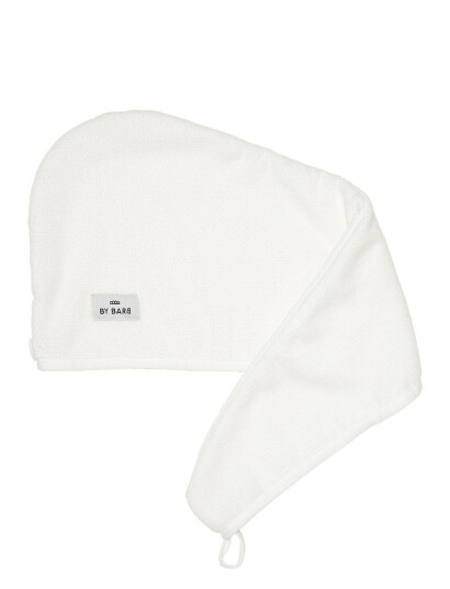 By Barb Hair Towel Wrap - White - ONE SIZE By Barb Hair Towel Wrap - White - ONE SIZE