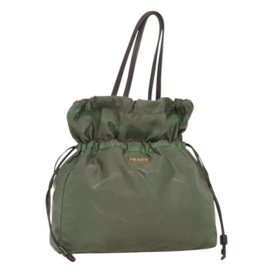 Prada Vintage Dame Grønn Prada Vintage Dame Grønn