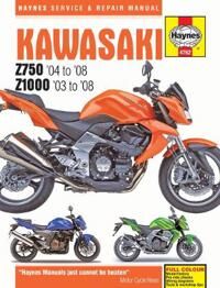 Kawasaki Z750 & Z1000 (03 - 08) Av Haynes Publishing