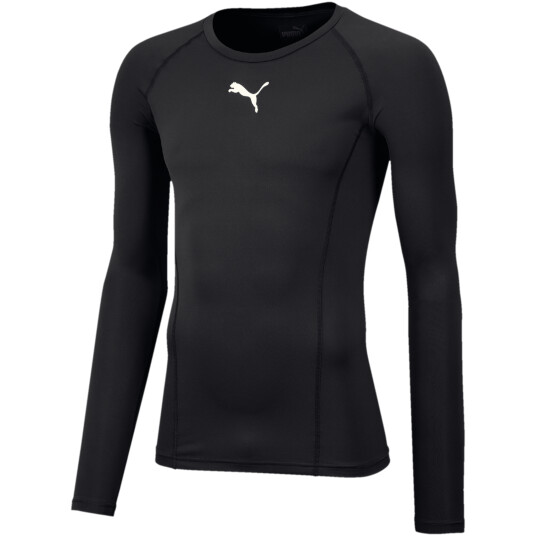 Puma LIGA Baselayer Tee LS, kompresjonstrøye senior L Puma Black