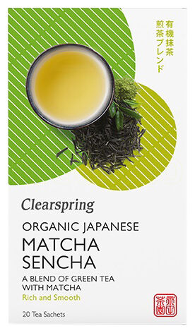 Clearspring Grøn Te M. Matcha Ø - 20 Poser