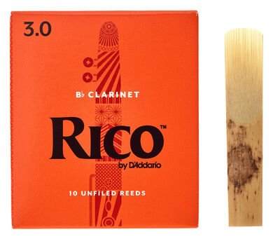 Daddario Woodwinds Rico Bb- Clarinet 3 Boehm