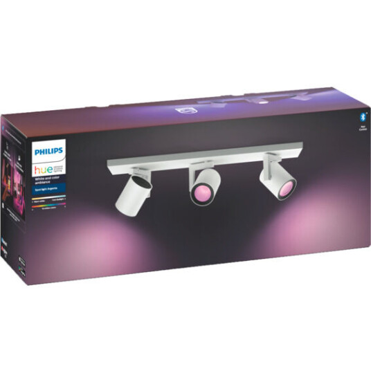 Philips Hue WCA Argenta Trippel Spotlight 5.7W Hvit - 60206 Philips Hue WCA Argenta Trippel Spotlight 5.7W Hvit - 60206