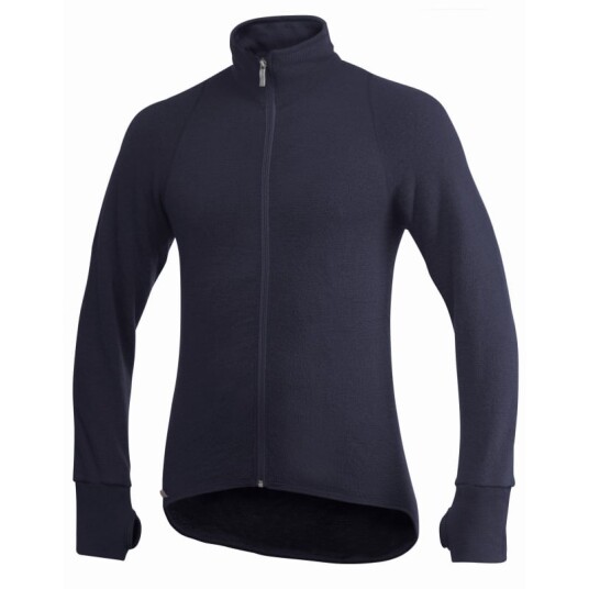 Woolpower Full Zip Jacket 600 Blå S Man