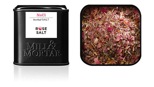 Mill & Mortar Rose Salt 70g