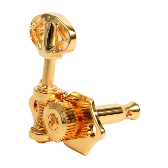 Graph Tech Prn-3411-G0 Ratio Acoustic Guitar Machine Heads 3+3 - Gull