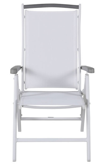 Venture Home Albany hagestol 5 pos. Innstillbar hvit. 1533098-02-0 1648593-01-0