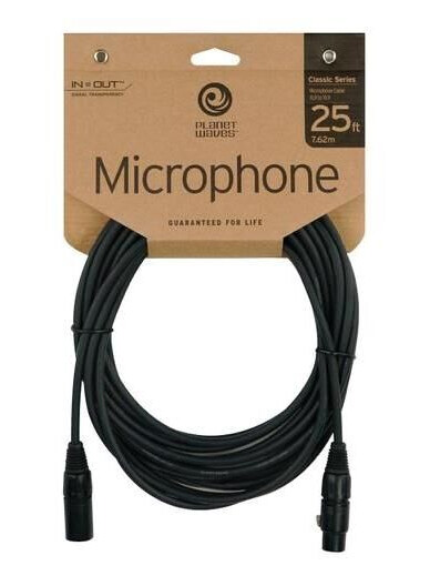 Waves Planet Waves Pw-Cmic-25 Classic Mic.Kabel Xlr-Xlr 7,5m