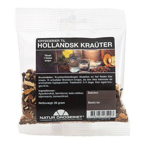 Natur Drogeriet Natur-Drogeriet Nederlandsk Krauter Krydderblanding 25g