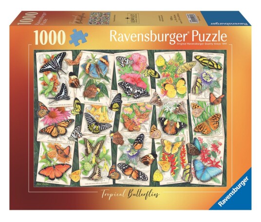 Puslespill 1000 Sommerfugl Ravensburger Puslespill 1000 Sommerfugl Ravensburger