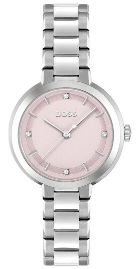 BOSS Sena 1502757 - Dame - 34 mm - Analog - Kvarts urverk - Mineralglas BOSS Sena 1502757 - Dame - 34 mm - Analog - Kvarts urverk - Mineralglas