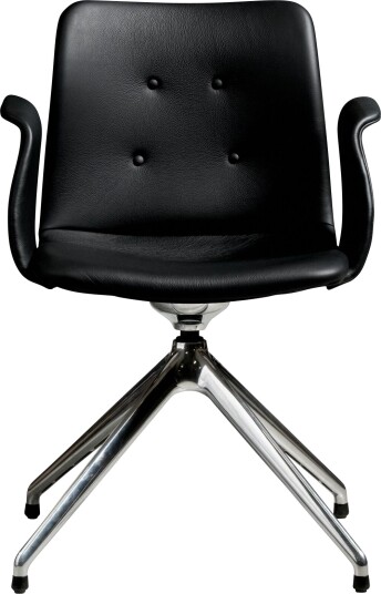 Sibast Furniture Bent Hansen Primum 4 stjerners Spisestuestol Polert stål/Zenso 3 207 Sibast Furniture Bent Hansen Primum 4 stjerners Spisestuestol Polert stål/Zenso 3 207