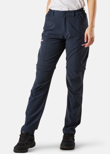 Swedemount Glittertind Zip-Off Pants W Charcoal/Dusty Rose 44 Bukser Swedemount Glittertind Zip-Off Pants W Charcoal/Dusty Rose 44 Bukser