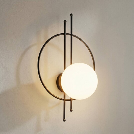 Vegglampe Vintoise ROYALTECH dimbar Sort Stue / spisestue Metall