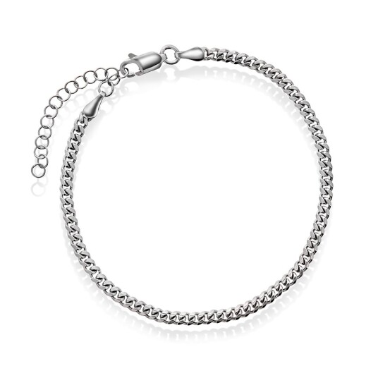 Pan Jewelry Panser armbånd i 925 sølv 19 cm Pan Jewelry Panser armbånd i 925 sølv 19 cm