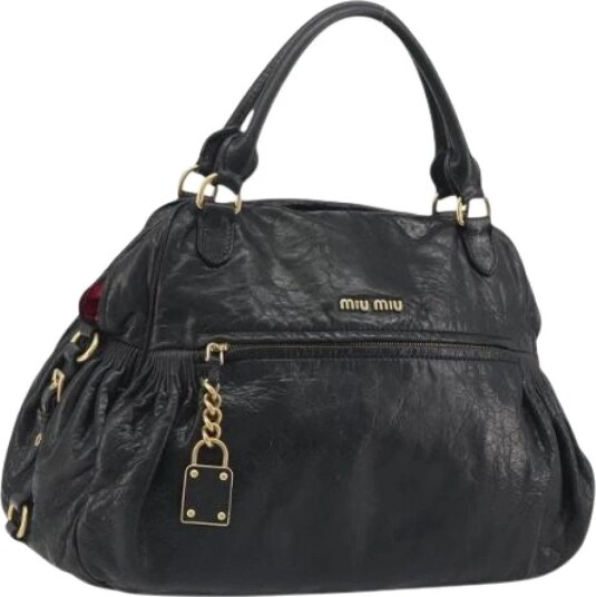Miu Miu Pre owned Dame Pre owned Svart ONE SIZE,