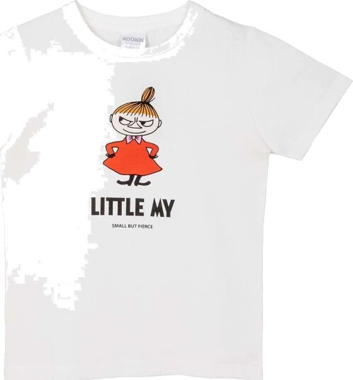 Moomin by Martinex Karakter Lille My T-skjorte Hvit 122-128 Moomin by Martinex Karakter Lille My T-skjorte Hvit 122-128