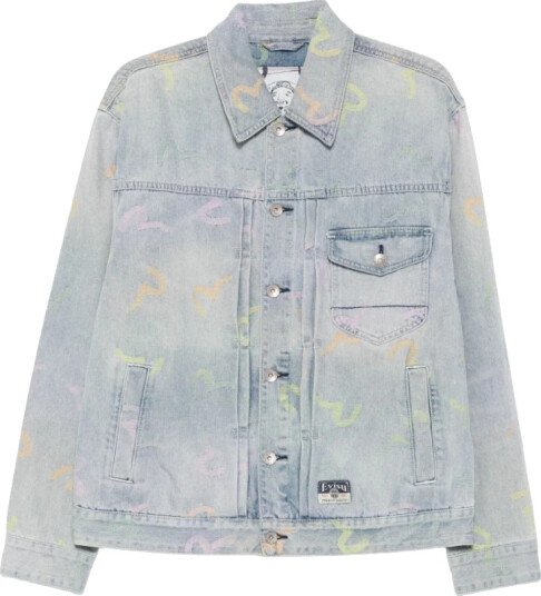 Evisu Herre Jakker Blå XL,
