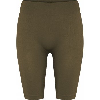 Decoy Seamless Shorts Grønn X-Large Dame