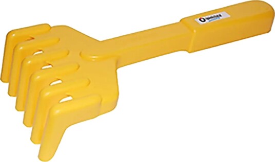 Spielstabil Hand Rake 23 cm Yellow Yellow One Size