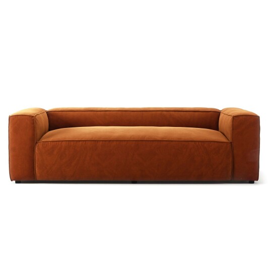 Decotique Grand 2 Seter Sofa Fløyel Copper Glow Decotique Grand 2 Seter Sofa Fløyel Copper Glow
