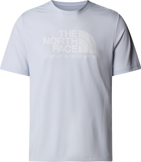 The North Face Men"s 24/7 Logo Graphic Short Sleeve T-Shirt Mystic Haze S The North Face Men"s 24/7 Logo Graphic Short Sleeve T-Shirt Mystic Haze S