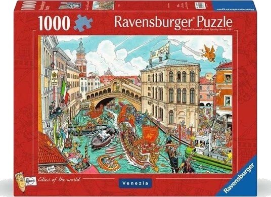 Ravensburger Fleroux Venice jigsaw puzzle 1000 pcs. Ravensburger Fleroux Venice jigsaw puzzle 1000 pcs.