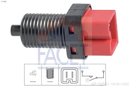 Bremselysbryter FACET 7.1184 Bremselysbryter FACET 7.1184