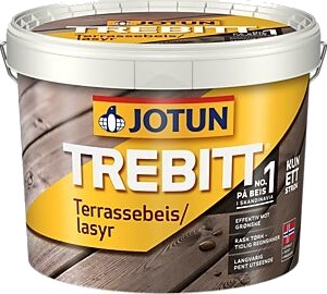 Jotun trebitt terrassebeis oksydgul 27 liter Jotun trebitt terrassebeis oksydgul 27 liter