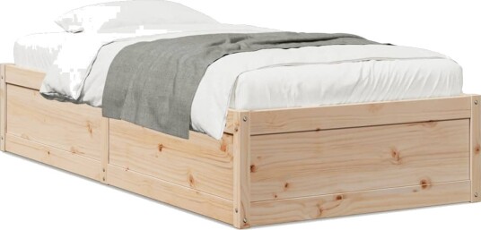  Sengeramme uten madrass 75x190 cm heltre furu 8721102647840