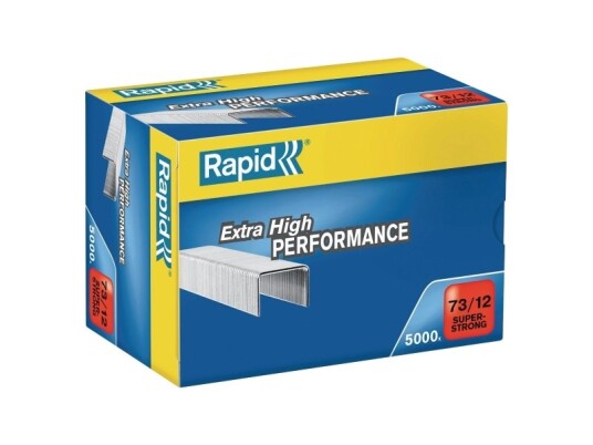 Hæfteklammer Rapid 73/12 Superstrong Pakke A 5.000 Stk. Hæfteklammer Rapid 73/12 Superstrong Pakke A 5.000 Stk.